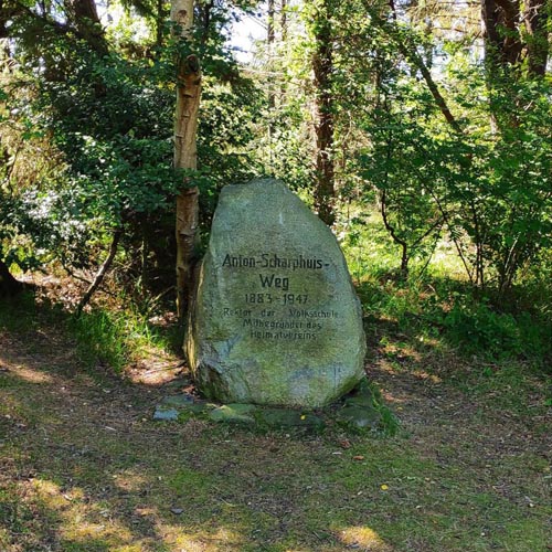 Anton Scharphuis Denkmal Borkum