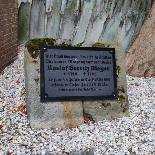 Roelof Gerritz Meyer Denkmal Borkum